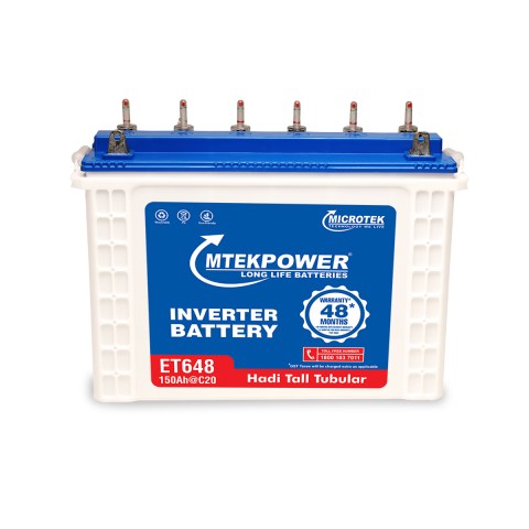 Mtek 150Ah ET648  Battery inverter chennai 